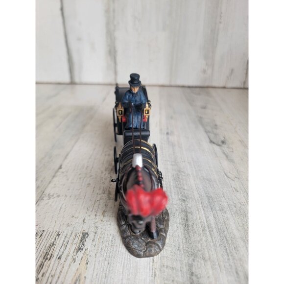 Dept 56 58574 Horse Drawn Hearse dickens village accessory xmas - Picture 5 of 10